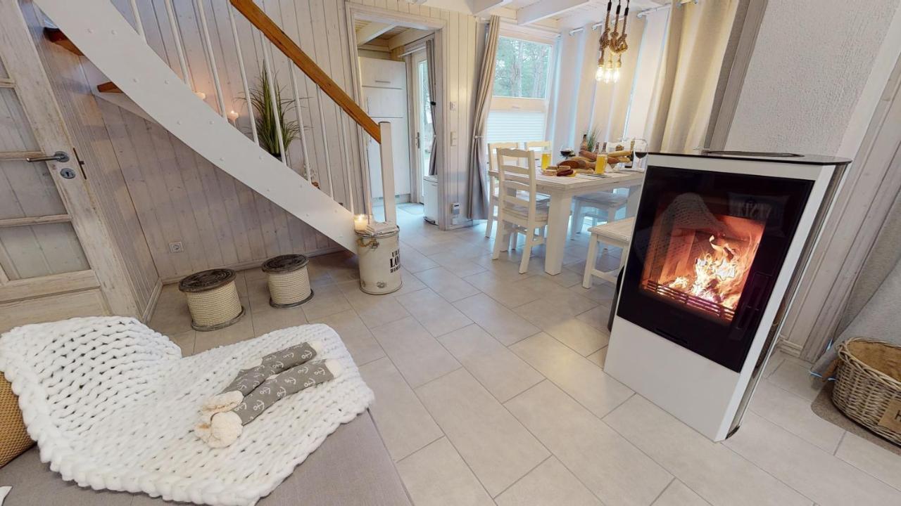 Strandhaus Ruegen - Meerblick, Sauna, Kamin & Whirlpool Баабе Екстериор снимка