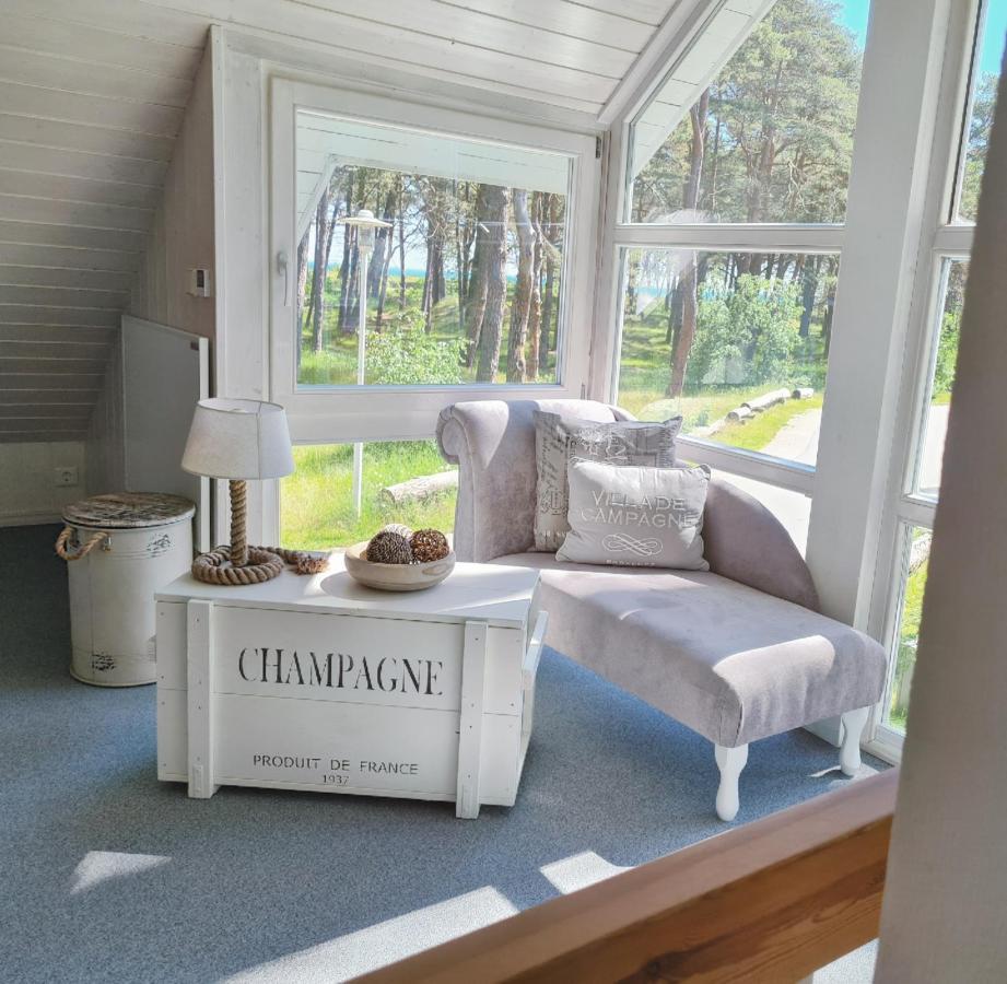 Strandhaus Ruegen - Meerblick, Sauna, Kamin & Whirlpool Баабе Екстериор снимка