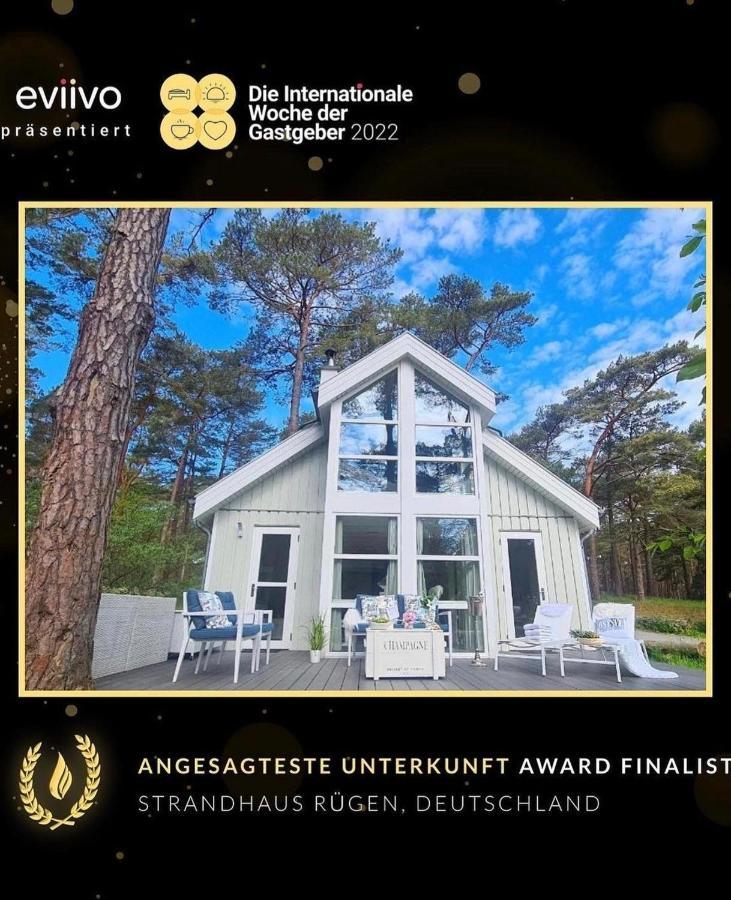 Strandhaus Ruegen - Meerblick, Sauna, Kamin & Whirlpool Баабе Екстериор снимка